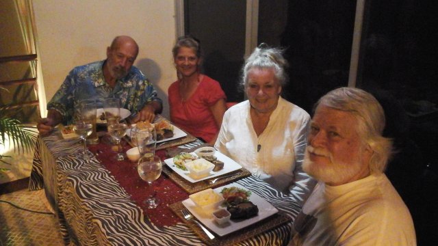 Ken, Kim, Gina & Doug in Bahia